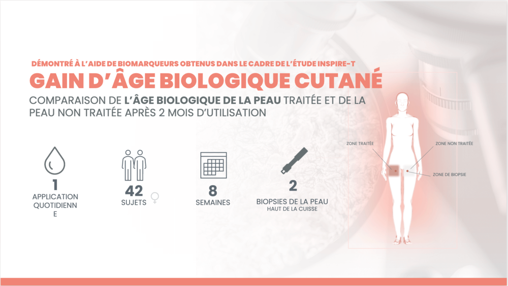 GAIN D’ÂGE BIOLOGIQUE CUTANÉ FR