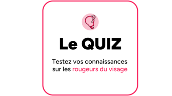 Visuel quiz rougeurs du visage