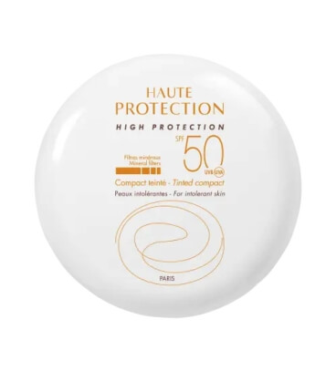 Compact minéral doré SPF 50